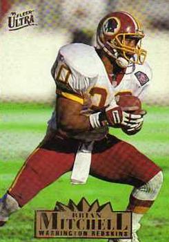 Brian Mitchell Washington Redskins 1995 Ultra Fleer NFL #341